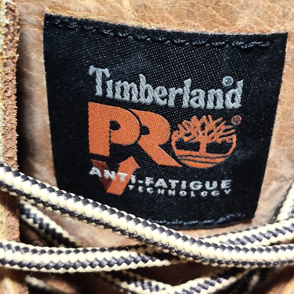 Timberland PRO Waterproof Work Boots Brown Soft Toe Mens 11M Oil Resistant main image 9